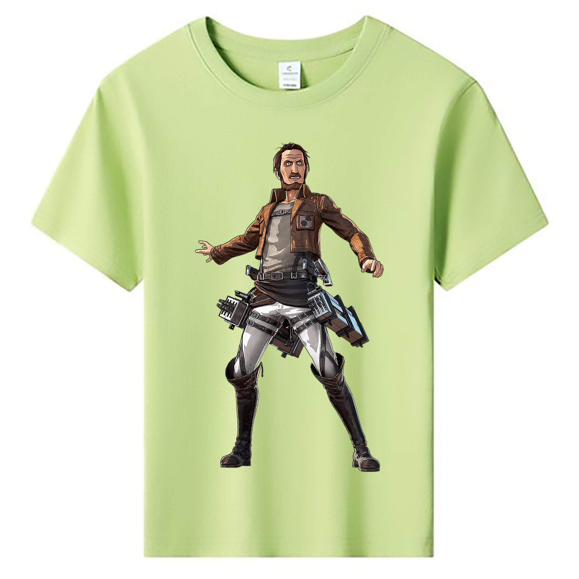 （画像用） 進撃の巨人 Attack on Titan 綿100％キッズTシャツ（フロントプリント）